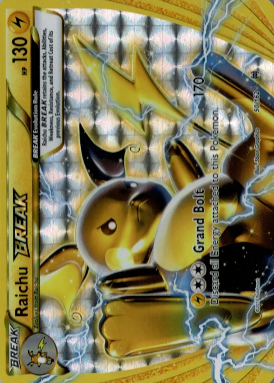 Placeholder front image of Raichu BREAK — Holofoil — BREAKthrough — No. 50/162 — English
